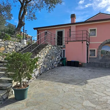 דירה Fior D'olivo - Con Piscina Privata A Pochi Minuti Dal Centro Di Sestri Levante, Mare E Spiaggie סנטו סטפאנו דל פונטה