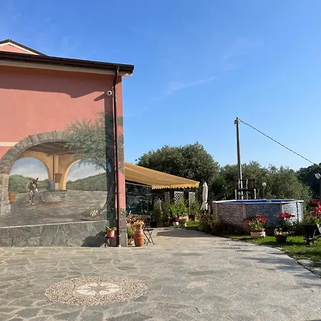 Fior D'olivo - Con Piscina Privata A Pochi Minuti Dal Centro Di Sestri Levante, Mare E Spiaggie סנטו סטפאנו דל פונטה