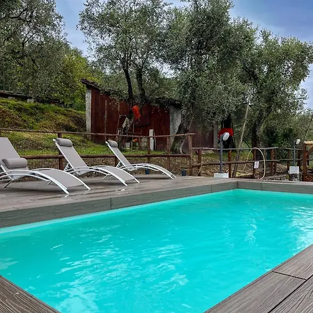 Fior D'olivo - Con Piscina Privata A Pochi Minuti Dal Centro Di Sestri Levante, Mare E Spiaggie דירה