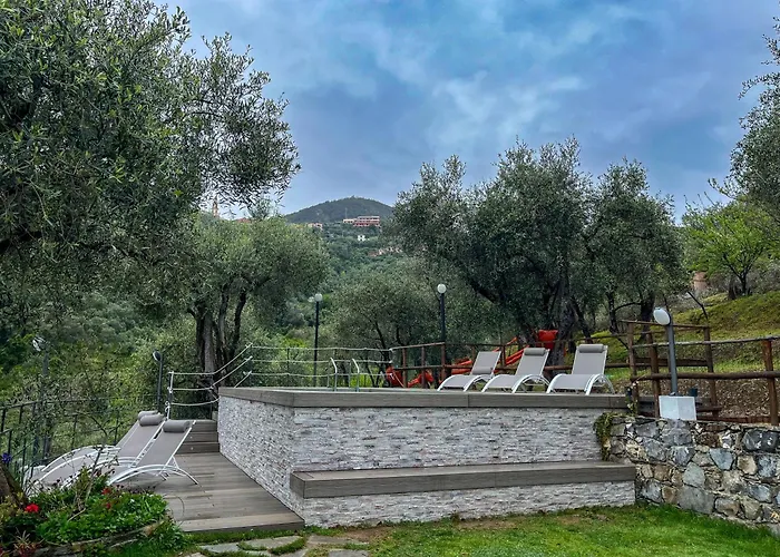 Fior D'olivo - Con Piscina Privata A Pochi Minuti Dal Centro Di Sestri Levante, Mare E Spiaggie * Santo Stefano del Ponte
