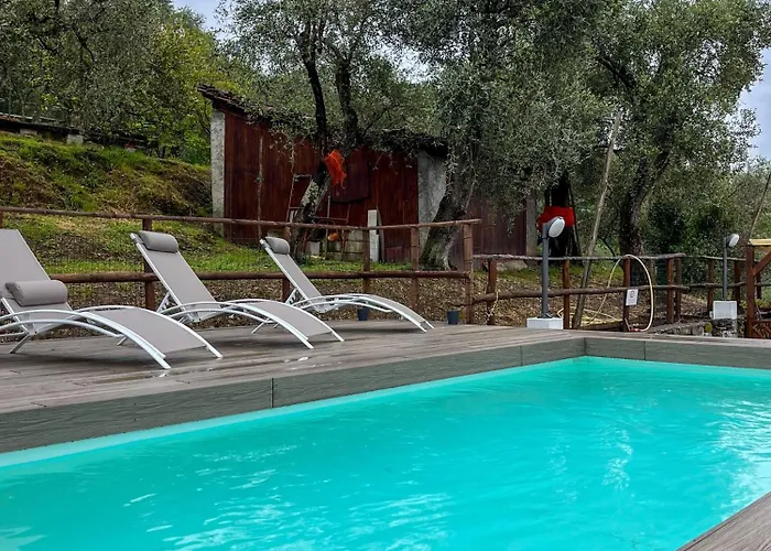 Fior D'olivo - Con Piscina Privata A Pochi Minuti Dal Centro Di Sestri Levante, Mare E Spiaggie Apartament